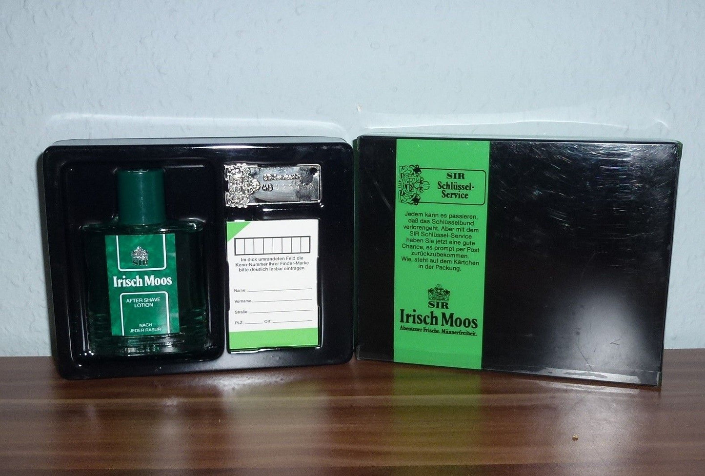 4711 SIR Irisch Moos - After Shave Lotion 50 ml (mit Finder-Marke Schlüsselbund)