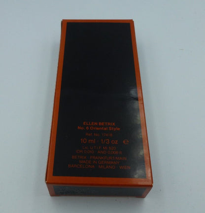 ELLEN BETRIX No.6 Oriental Style - reines Parfum Spray 10 ml (Vintage)