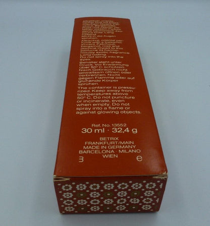ELLEN BETRIX no.6 NUMBER SIX - reines Parfum Spray 30 ml (Vintage)