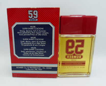 59 Bomber MUSK - Super Shave Cologne 100 ml (Vintage)