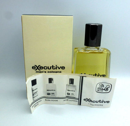 executive men´s cologne by Atkinsons - Eau de Cologne 101 ml (Vintage)