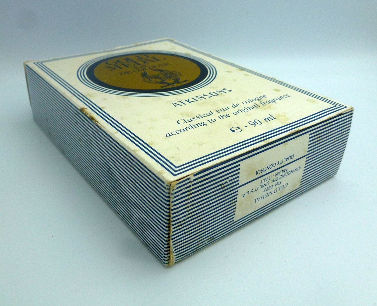 Atkinsons GOLD METAL - Eau de Cologne Splash 90 ml (Vintage)