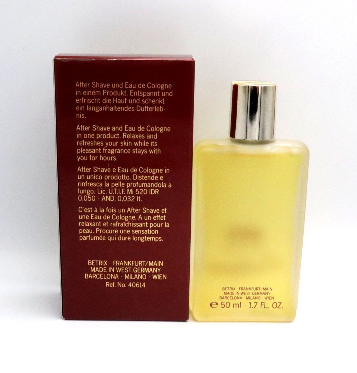 Henry M. Betrix CITY Cologne - After Shave 50 ml (Vintage)