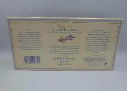 Yardley English Lavender - Savon de Luxe Luxus-Seife 3 x 150 g