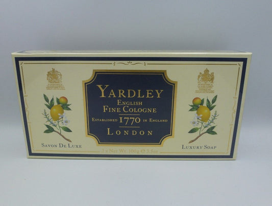 Yardley English FINE Cologne Seife 300 g