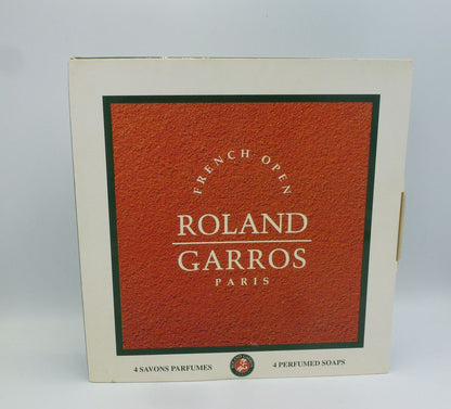 ROLAND GARROS French Open - 4 x Perfumed Soaps Seife à 100 g (400 g) (Vintage)