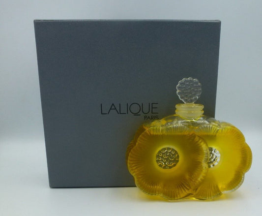 Markenlos Lalique DEUX Fleurs Frosted Crystal Parfüm 50 ml