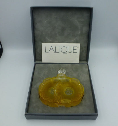 Lalique DEUX Fleurs Frosted Crystal - Parfum-Flakon 50 ml (Vintage)