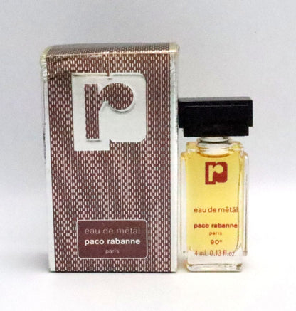 paco rabanne eau de metal EdT 4 ml