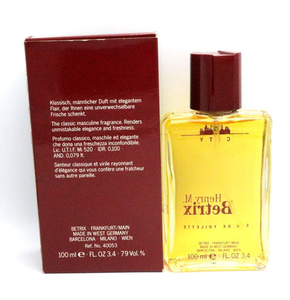 Henry M. Betrix CITY - Eau de Toilette Spray 100 ml (Rarität)
